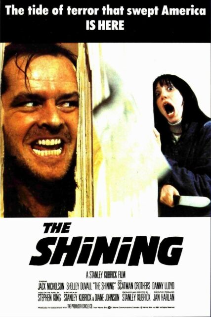 The Shining Movie Poster